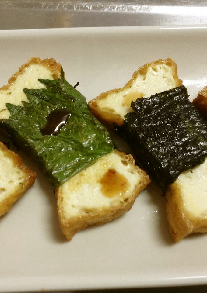 ちょいデコ厚揚げ焼き-レシピのメイン写真