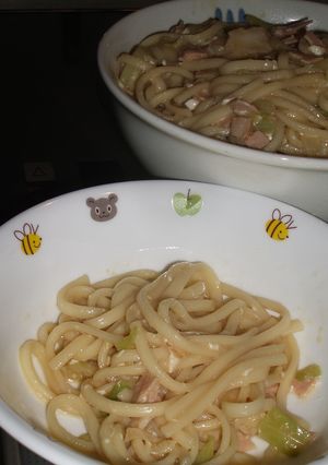 めんつゆで味噌玉うどん-レシピのメイン写真