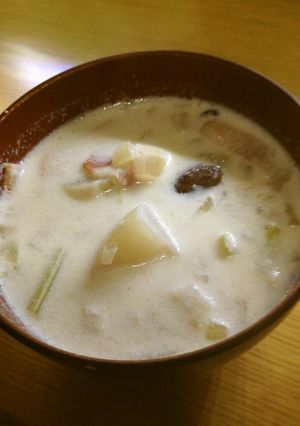 ☆簡単煮るだけカブのミルクスープ☆-レシピのメイン写真