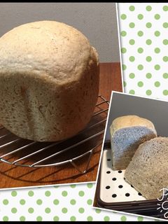 オリーブオイル*もっちり全粒粉豆乳食パン-レシピのメイン写真