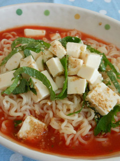 ヘルシー冷やしトマトラーメン-レシピのメイン写真