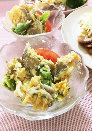 舞茸とツナの和ポテトサラダ-レシピのメイン写真