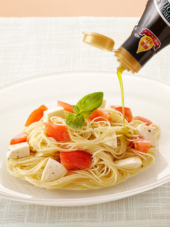トマトとモッツァレラの冷製パスタ-レシピのメイン写真