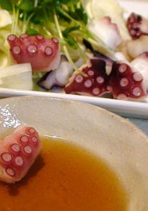 タコでおつまみ。（焼いただけ・・・）-レシピのメイン写真