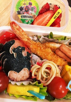 キュウレンジャー　ワシピンク-レシピのメイン写真
