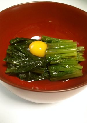 ほうれん草めんつゆ漬け 美味しい大量消費-レシピのメイン写真