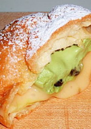 抹茶あずきシュークリーム-レシピのメイン写真