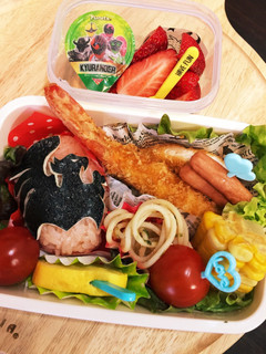 キュウレンジャー キャラ弁 ワシピンク-レシピのメイン写真