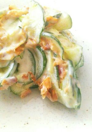 簡単！きゅうりと鰹節のマヨサラダ-レシピのメイン写真
