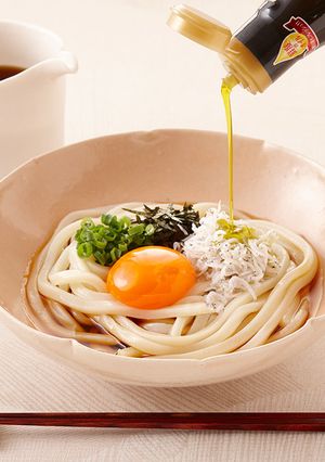 冷やししらす玉うどん-レシピのメイン写真