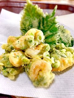 海老と枝豆のかき揚げ さっくさく-レシピのメイン写真