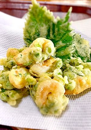 海老と枝豆のかき揚げ さっくさく-レシピのメイン写真