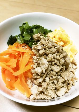 時短☆４色丼-レシピのメイン写真