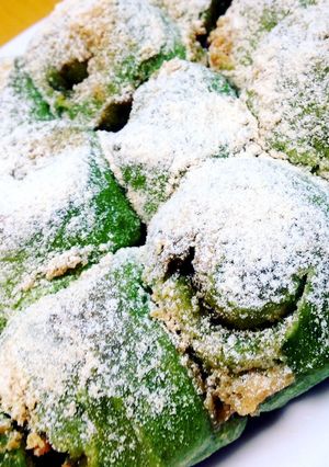 抹茶ときなこのちぎりパン-レシピのメイン写真