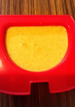 中期後期!豆乳野菜チーズスープ！離乳食-レシピのメイン写真