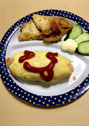 レンジで簡単☆オムライス-レシピのメイン写真