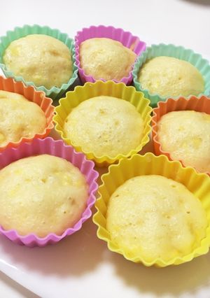 離乳食に！フライパンでさつまいも蒸しパン-レシピのメイン写真