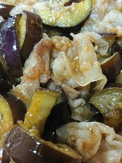 なすと豚バラ肉の味噌炒め-レシピのメイン写真