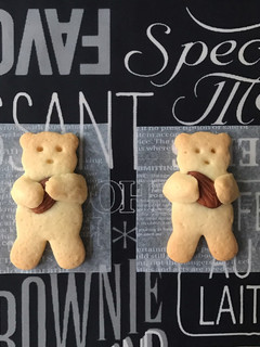 抱っこクマのクッキー-レシピのメイン写真