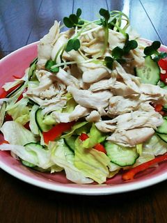 簡単!鶏ささみ~サラダ・前菜に~-レシピのメイン写真