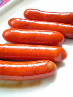 赤いウインナーが日焼けした?!-レシピのメイン写真