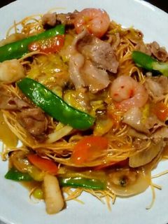 長崎皿うどん-レシピのメイン写真