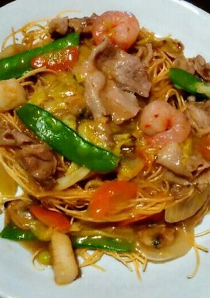 長崎皿うどん-レシピのメイン写真