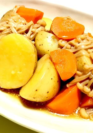新じゃがの煮もの☆和風バター醤油味-レシピのメイン写真