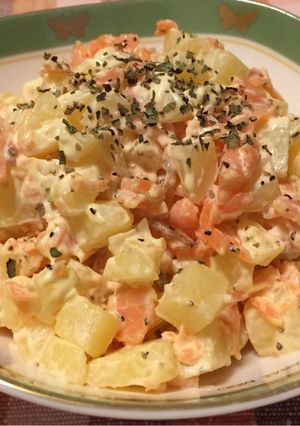 スモークサーモンとコロコロポテトのサラダ-レシピのメイン写真