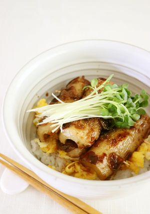 お手軽ちくわのかば焼き丼-レシピのメイン写真
