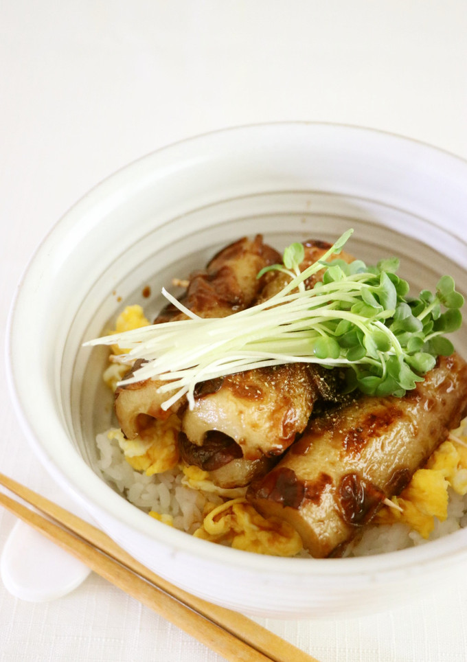 お手軽ちくわのかば焼き丼-レシピのメイン写真