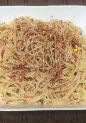 ふりかけパスタ(すきやき)-レシピのメイン写真