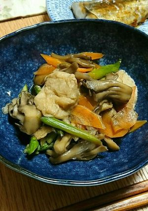 ご飯がススム！焼麩と野菜の甘辛炒め☆-レシピのメイン写真