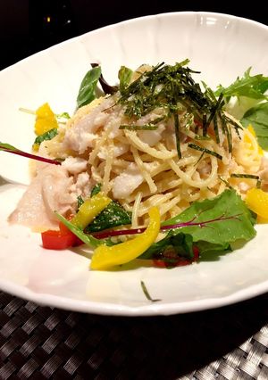超簡単！たらとマダラの親子冷製パスタ-レシピのメイン写真