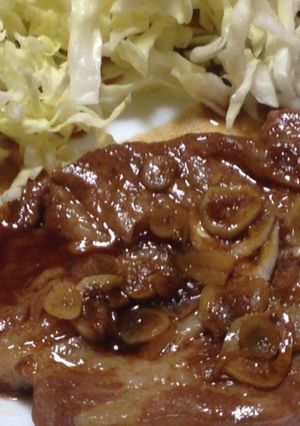 トンテキ-レシピのメイン写真