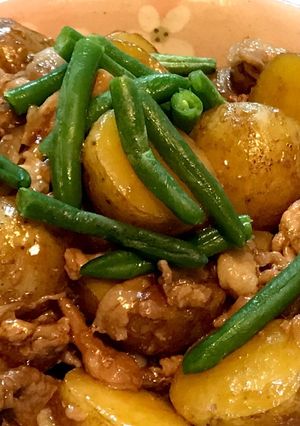 豚こまと新じゃが☆こってり炒め煮-レシピのメイン写真