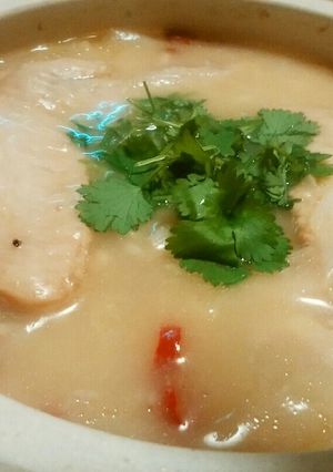 鶏手羽のもち麦薬膳粥-レシピのメイン写真