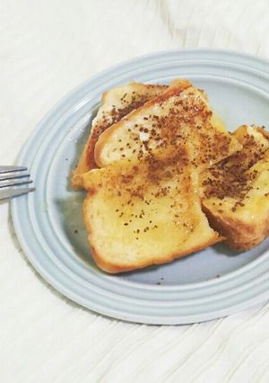 簡単とろふわ絶品!食パンフレンチトースト-レシピのメイン写真