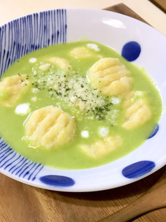 新じゃがのニョッキ えんどう豆のソース-レシピのメイン写真