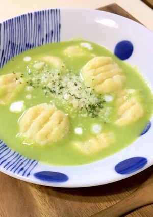 新じゃがのニョッキ えんどう豆のソース-レシピのメイン写真