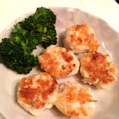 รูปของ はんぺんでナゲット風♡チーズ入り！