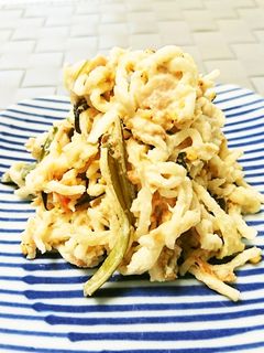 切り干し大根とツナの梅マヨポンサラダ-レシピのメイン写真