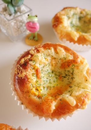 コーンパン（HB使用）-レシピのメイン写真