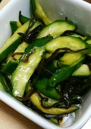 きゅうりの塩昆布合え✩-レシピのメイン写真