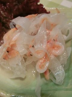 桜えびと新玉ねぎの酢の物-レシピのメイン写真