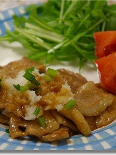さっぱり・豚肉のおろしソテー-レシピのメイン写真