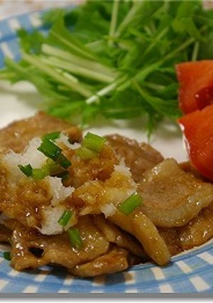 さっぱり・豚肉のおろしソテー-レシピのメイン写真