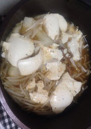 簡単!鯖缶もやし鍋-レシピのメイン写真