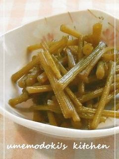 保存食に、ふきの佃煮(きゃらぶき)-レシピのメイン写真