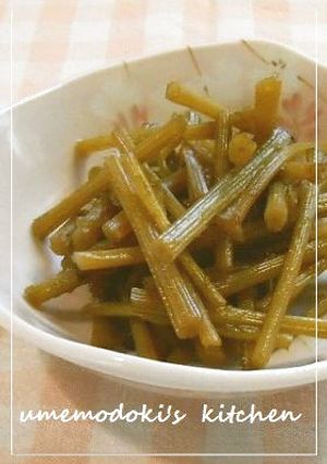 保存食に、ふきの佃煮(きゃらぶき)-レシピのメイン写真